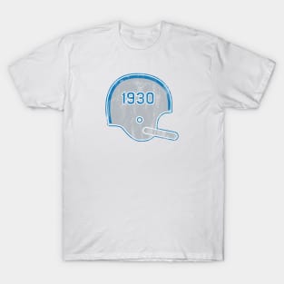 Detroit Lions Year Founded Vintage Helmet T-Shirt